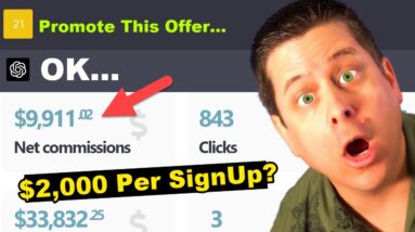 I Used Google Bard To Make $2,000 Per Signup - High Ticket Affiliate Marketing