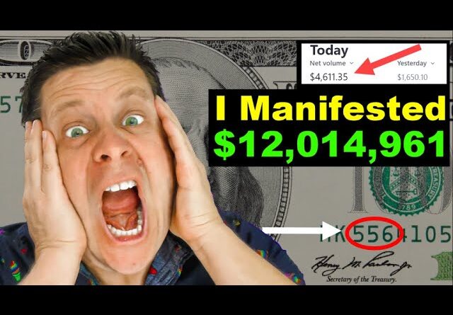 I Manifested $12,000,000 - Secret Law Of Attraction Strategy