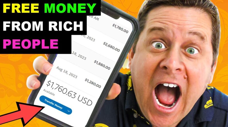 9 REAL Websites Where Rich People Literally Give Away Free Money!