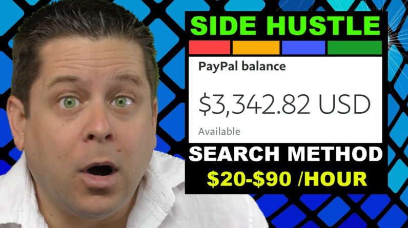 NEW Side Hustle: Get Paid Using Google Search + Free Tools [3,342 Week]