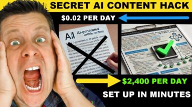 $2,400 In One Day Posting AI Content (here’s how I did it) Super Fast Method