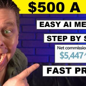 AI Affiliate Marketing - Easy $500/Day Method - Minutes To Setup | Make Money Fast!