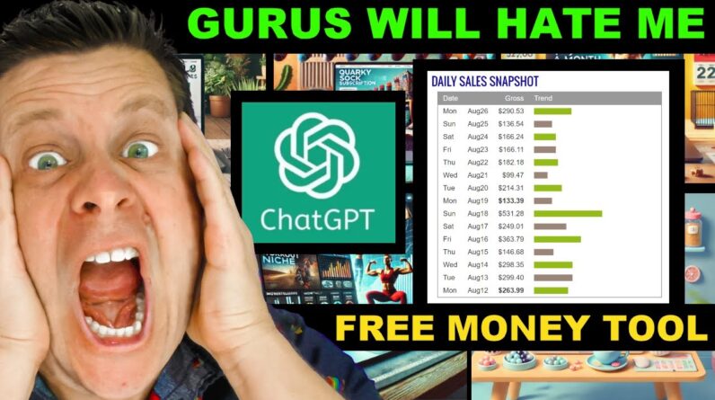 Free ChatGPT Plugin Finds Money -  $27,000 / Month!