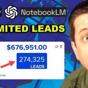 Using AI to Generate 1000's of Leads in Any Niche NEW Method! ($750 Day Profit)