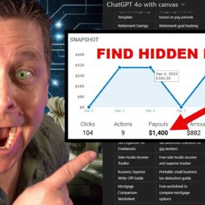 ChatGPT + Secret List = Find Hidden Money Online - $300 Per Day!