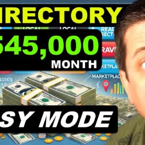 $500K A Month Ai Directory "Side Hustle" - I Tried It!