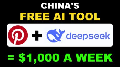 New DeepSeek China Ai + Pinterest = $1,000 A Week Easy Method!