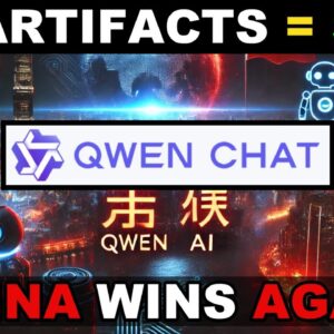 Qwen Chat Ai Update - China Ai Artifacts Will Make New USA Millionaires!