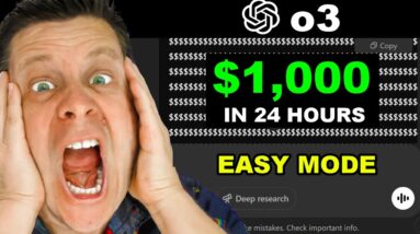 I Used Chatgpt o3 to Build a Full Business - Make $1,000 today!