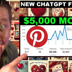 I Used The New ChatGpt Feature To Build A $5K Pinterest Business - From ZERO!