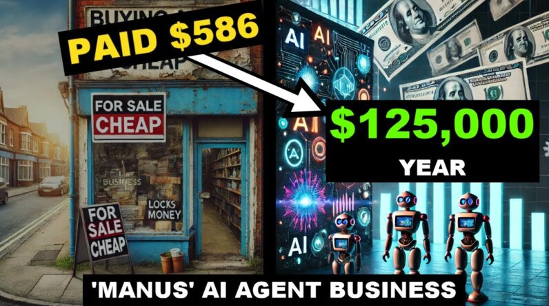 Watch Me Set Up A $125K Manus Ai Agent Business LIVE - Beat The 2025 Recession!