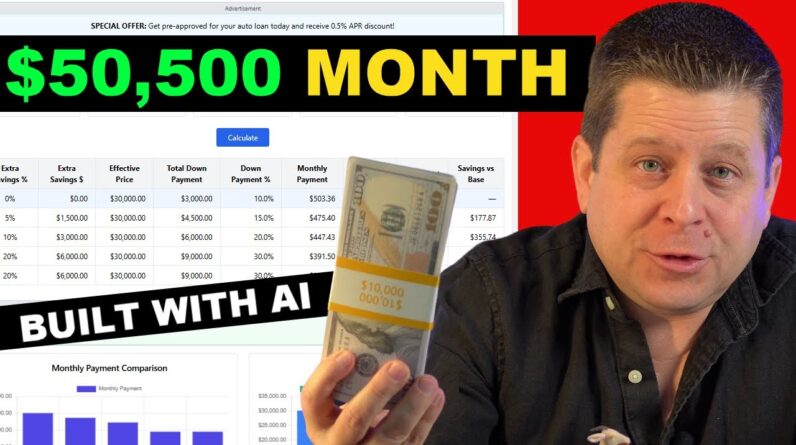 How This Free Tool Website Makes $55K Month - Build With Claude 3.7 Ai