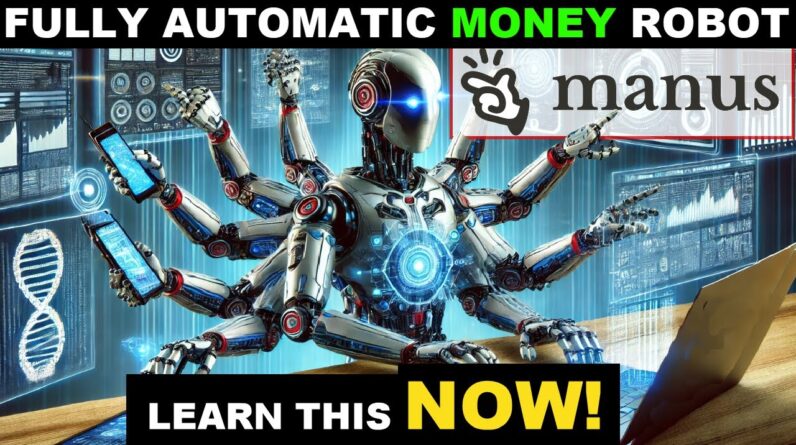 Manus Ai - Automated Money Getting Robots Will Make Millionaires!